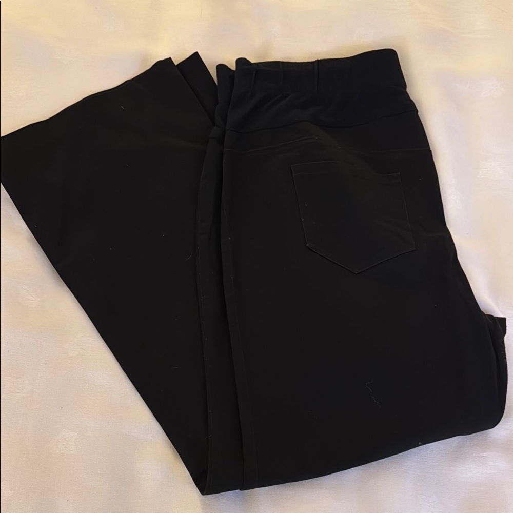 Maternity Classic Black Women's Pants Motherhood Maternity Size XL